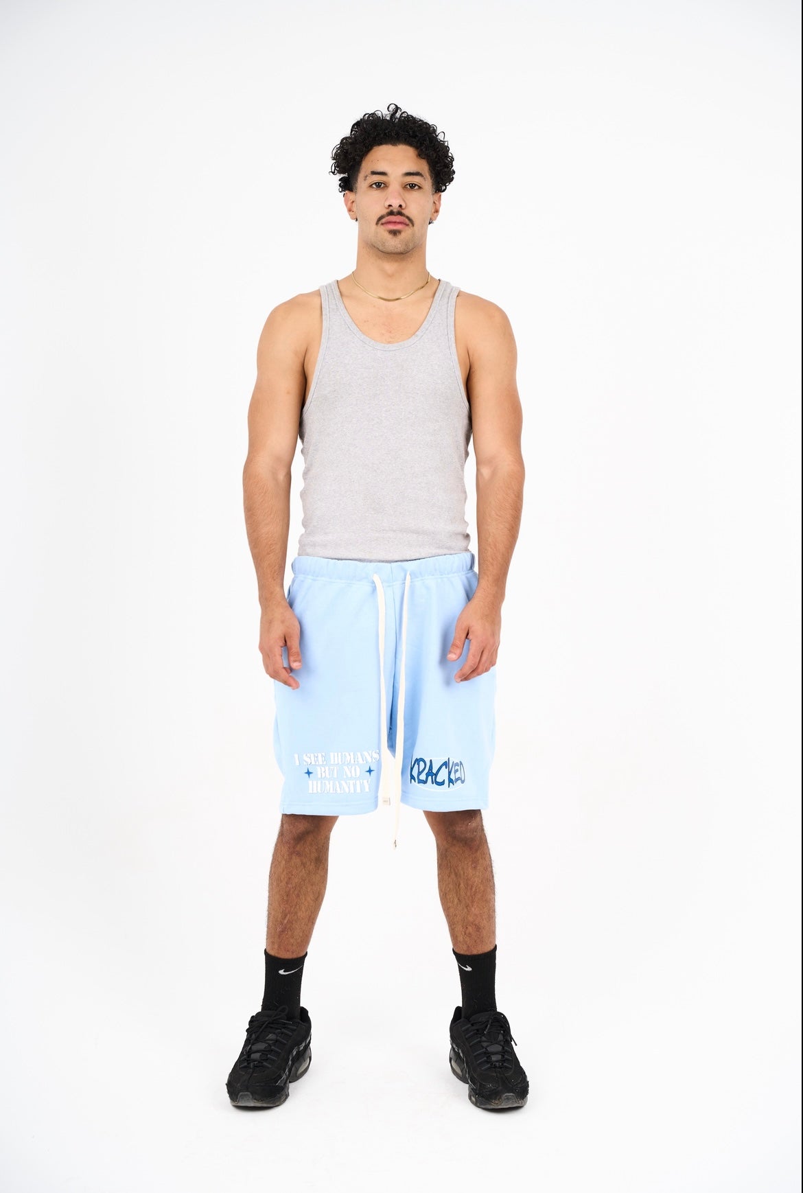Humanity Baby Blue Shorts