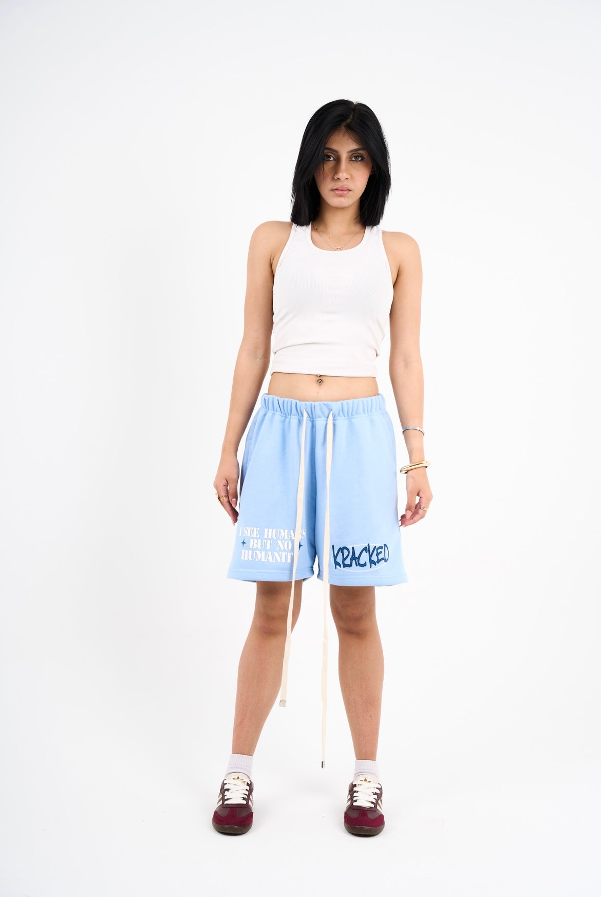 Humanity Baby Blue Shorts